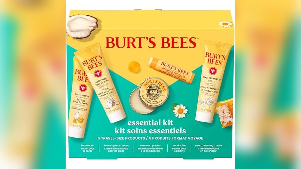 Travel Health Gifts: Burt's Bees Travel Size Essentials for Wellness travel health gifts.jpg